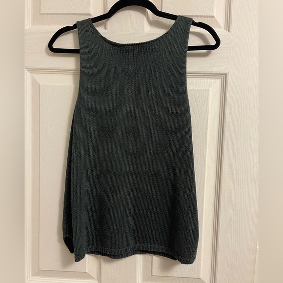 Rib Knit Sweater Tank - Picture 3 of 5